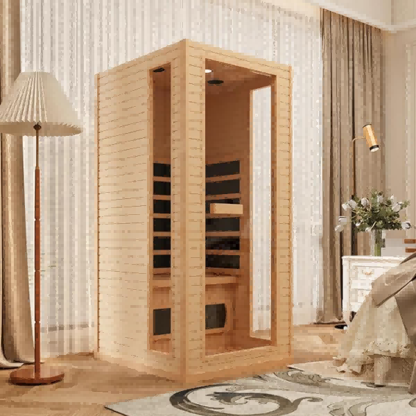1 pessoa de sauna infravermelha distante