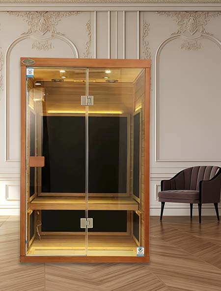 Sauna de infravermelho distante