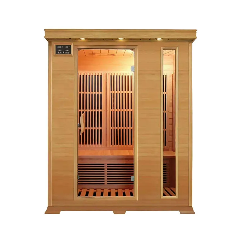 3-4 pessoas Hemlock de sauna de infravermelho distante 3-4 pessoas Hemlock de sauna de infravermelho distante