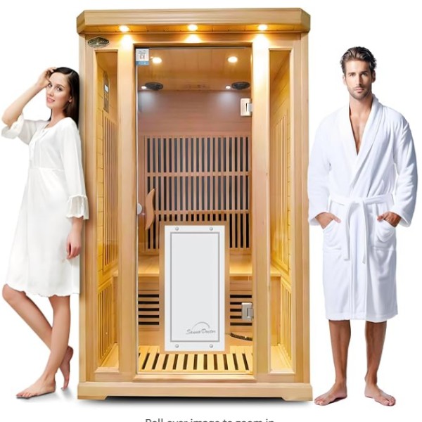 Sauna infravermelha para 2 pessoas