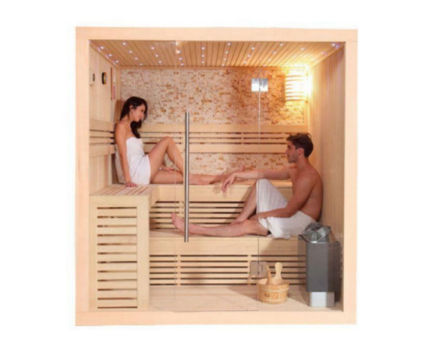 Sauna para 3-4 pessoas Sauna de infravermelho distante de cicuta